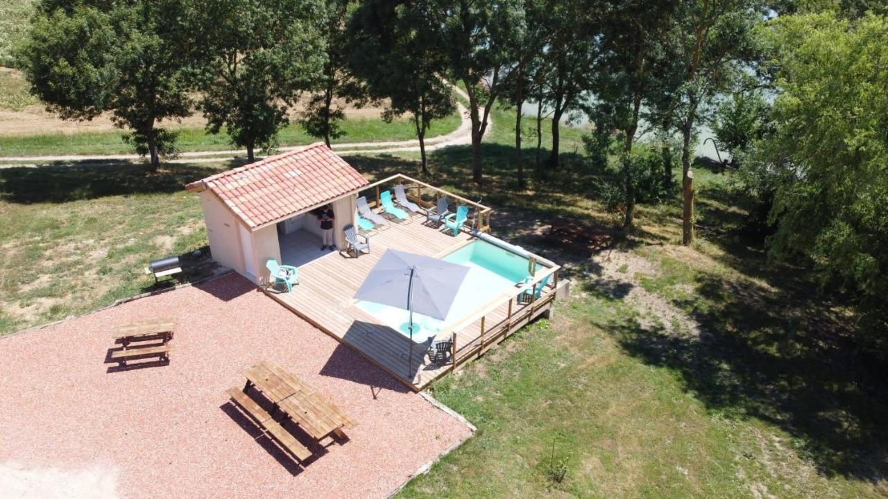 Maison De Campagne, Bord De Lac, Piscine, Billard 11 Per Plieux Eksteriør bilde